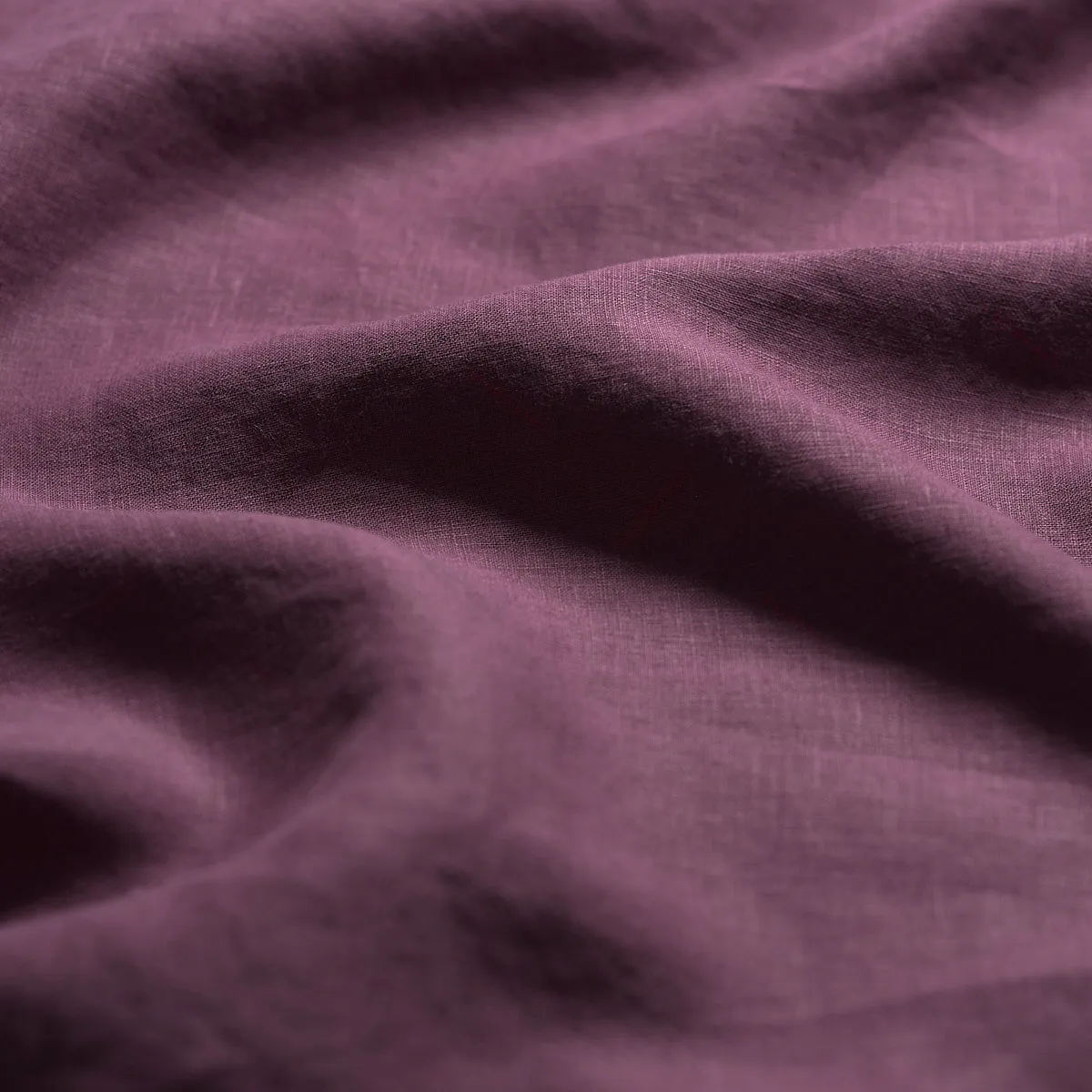Berry 100% Linen Flat Sheet