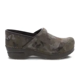 Dansko Professional Clog (Women) - Camo Suede