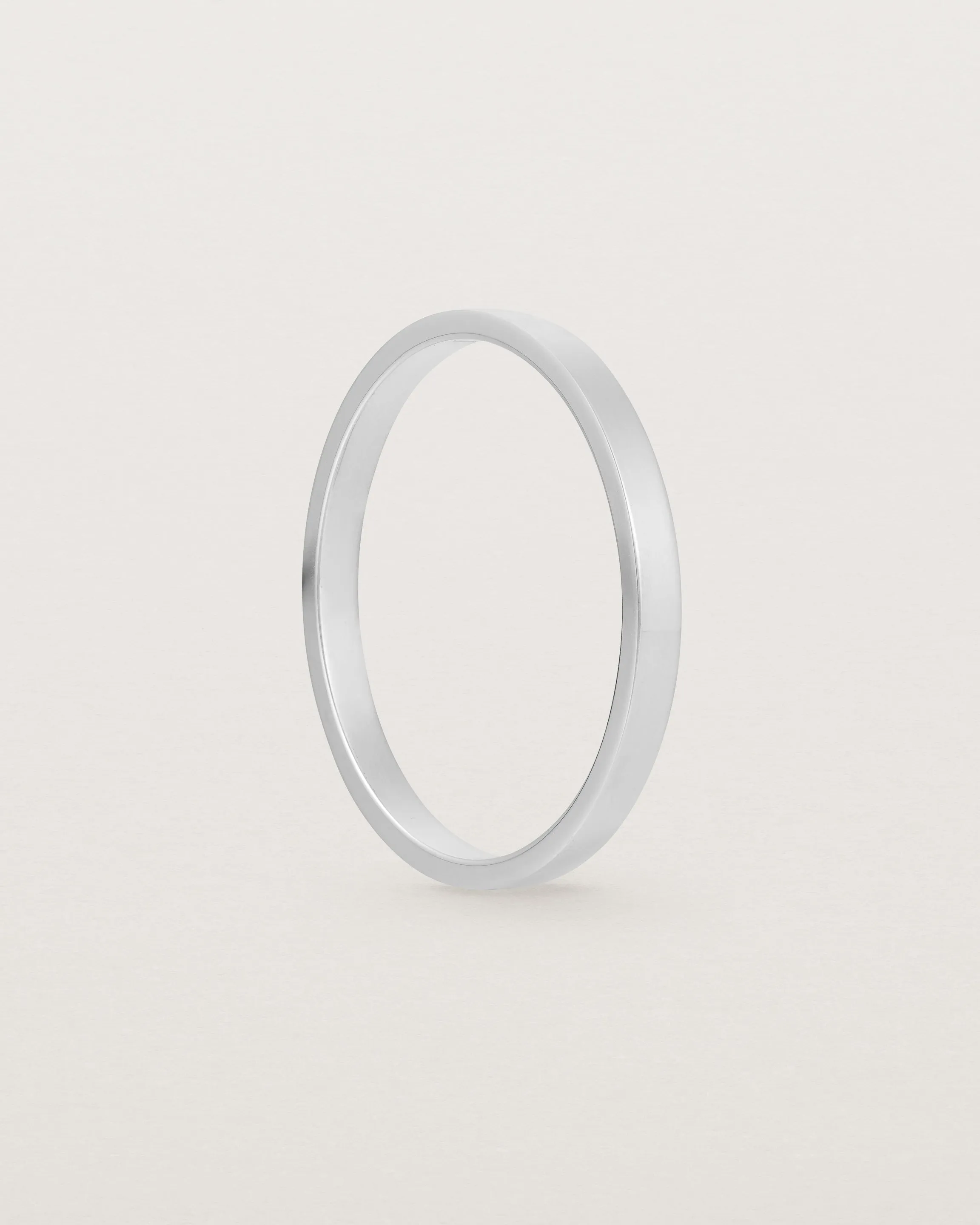 Flat Wedding Ring | 2mm