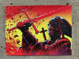 Limited Edition INTERMEDIARY MUND Art Print - Hand Screen Printed, Signed, and Numbered